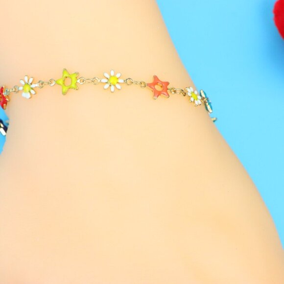 "Elegant Handmade Anklet – Perfect for Women & Girls | Ideal Gift Option, DYC102 - Picture 3 of 8